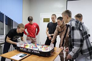 Выездной турнир по настольному хоккею провел МС для студентов АПК
